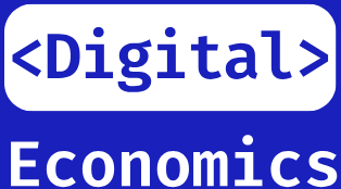 Full logo, blue background